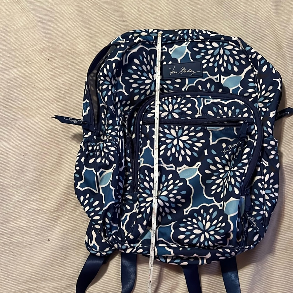 Vera Bradley Navy Floral Backpack